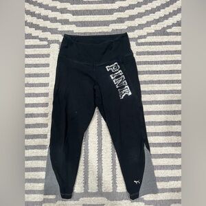 Victoria’s Secret‎ pink sequin cropped leggings